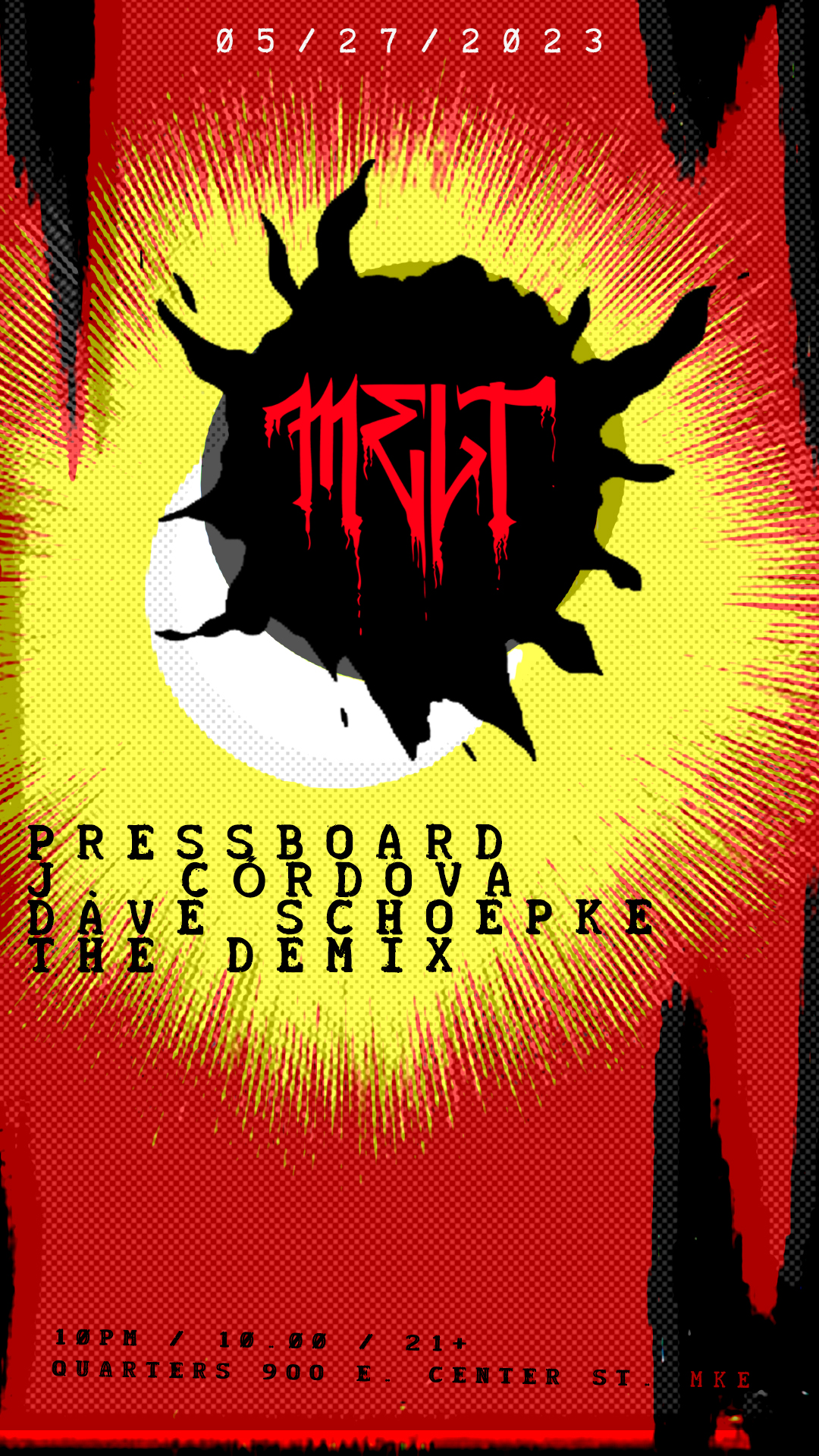 MELT poster May 27, 2023