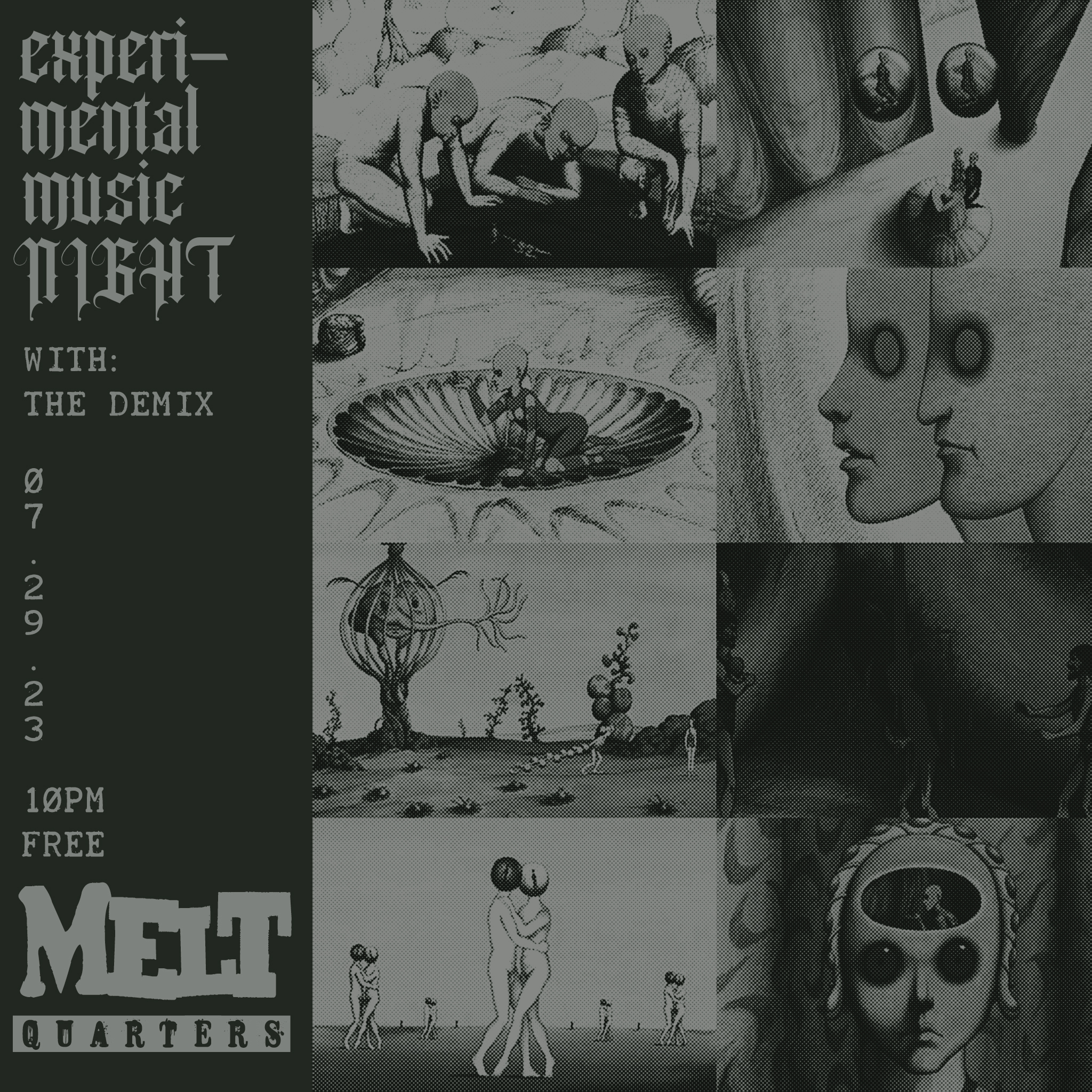 MELT experimental music night 07/29/2023